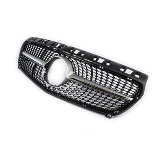 Sprednja maska hladilnika Diamond Silver (2012-2015) Mercedes A-сlass W176 2012–2018 fotografija 3