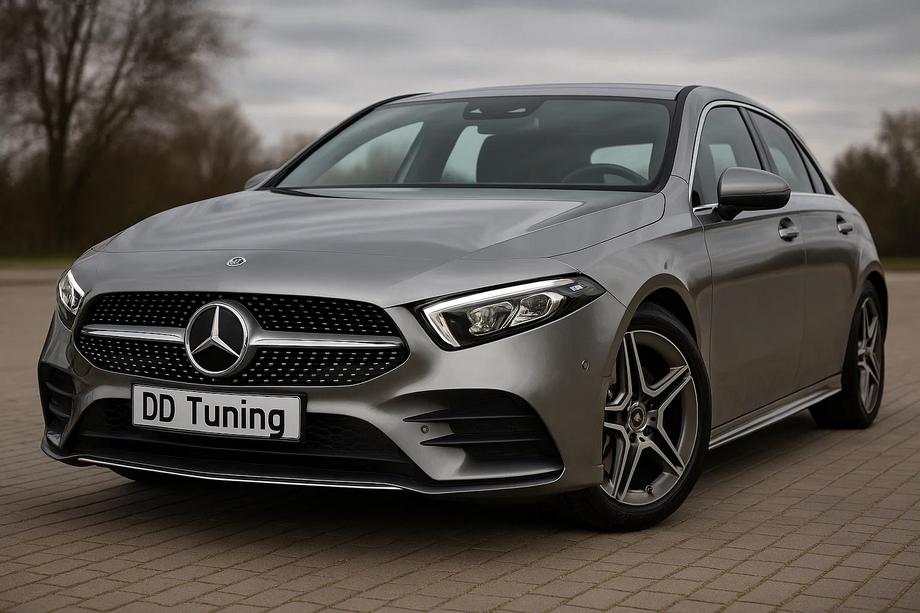 Mercedes A-class W177 2018– Sprednja maska hladilnika Diamond Silver (za 2018-2022) Image