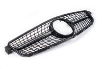 Mercedes razred C W204 2007–2015 Sprednja maska hladilnika Diamond Black fotografija 4