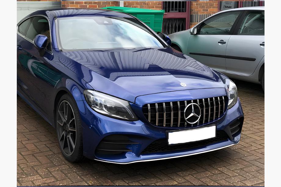 Mercedes C-сlass W205 2014–2021 Sprednja maska Panamericana GT (za Avantgarde/AMG-Line/C43 AMG) Image
