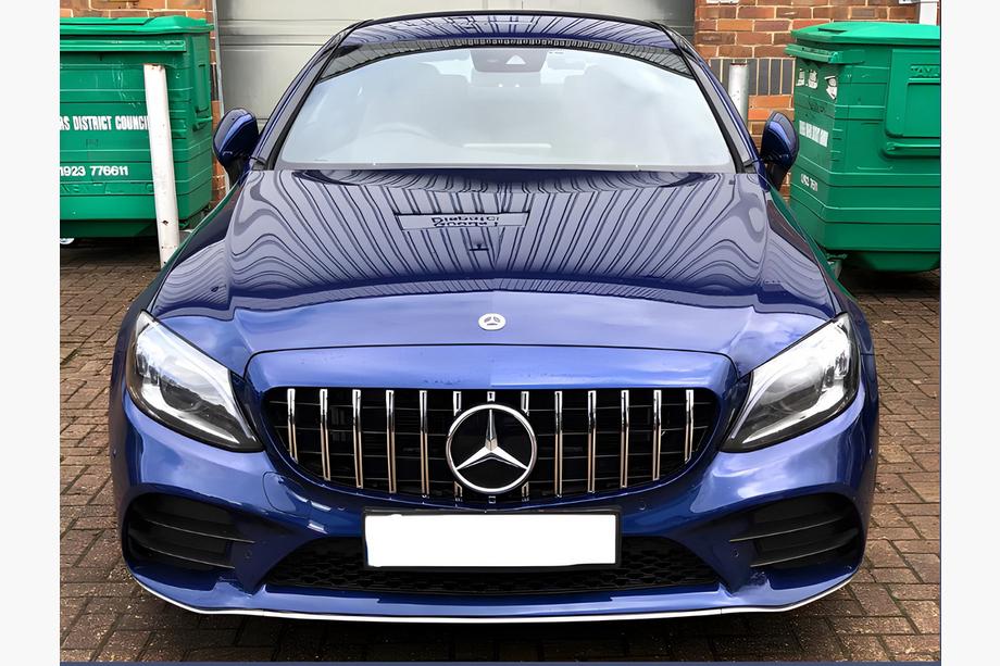 Mercedes C-class W205 2014–2021 Sprednja maska Panamericana GT (za Avantgarde/AMG-Line/C43 AMG) Fotografija 2