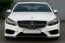 Mercedes E-class W212 2009–2016 Sprednja maska Diamond Black (za Avantgarde in AMG-Line, 2013-2016) fotografija 1