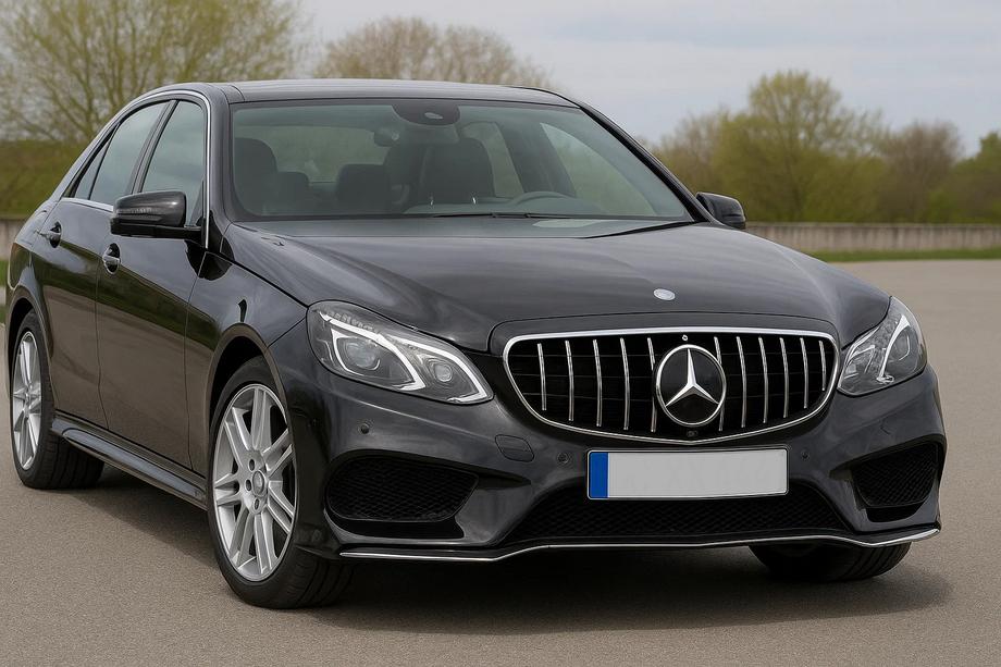 Mercedes E-class W212 2009–2016 Sprednja maska GT Panamericana (za Avantgarde in AMG-Line, 2013-2016) Fotografija 1