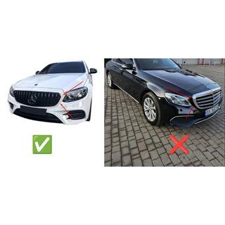Sprednja maska GT Panamericana (za Avantgarde/AMG-Line/E43 AMG/E53 AMG 2016-2019) Mercedes Razred E W213 2016–2023 fotografija 4