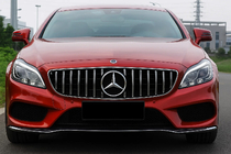 Mercedes CLS C218 2011–2018 Sprednja maska hladilnika z okvirjem 2014-2018 (GT Panamericana) fotografija 2