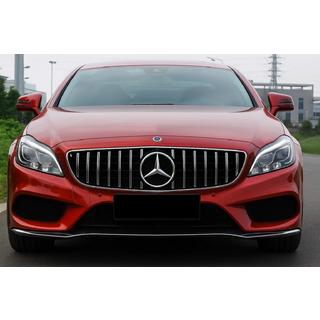 Sprednja maska hladilnika z okvirjem 2014-2018 (GT Panamericana) Mercedes CLS C218 2011–2018 fotografija 2