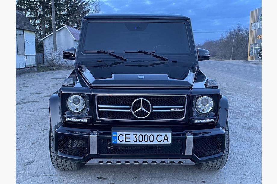 Mercedes G razred W463 1990–2018 Sprednji odbijač AMG G63/G65 (komplet) Fotografija 3