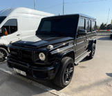 Mercedes G razred W463 1990–2018 Lip spojler za sprednji odbijač (mat črna, G65) fotografija 3