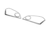 Nissan Qashqai 2007–2010 Kromirane obrobe žarometov (2 kosa, plastika) fotografija 3