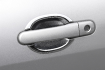Nissan Tiida 2004–2011 Zaščitne školjke pod kljuke (4 kosi, plastika) fotografija 1