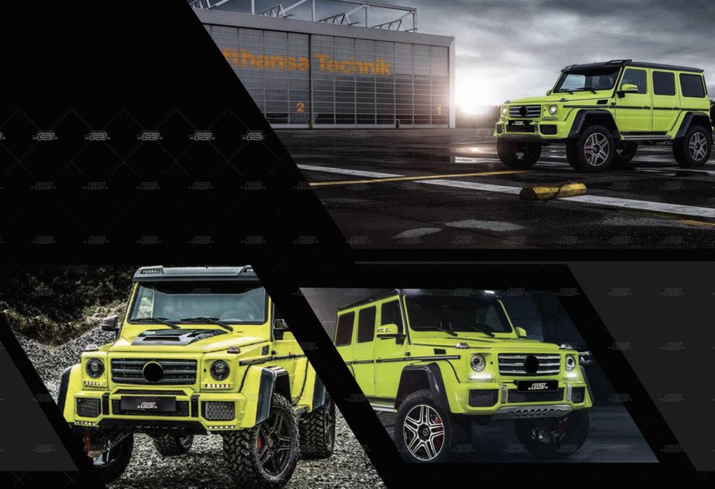 Nabor tuninga in dodatkov za Mercedes G W463