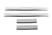 Chevrolet Cruze 2009–2015 Kromirani ščitniki pragov (4 kos, OmsaLine) fotografija 3