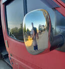 Ford Transit 1991–2000 Kromirani pokrovi ogledal (2 kosa, nerjavno jeklo) fotografija 4