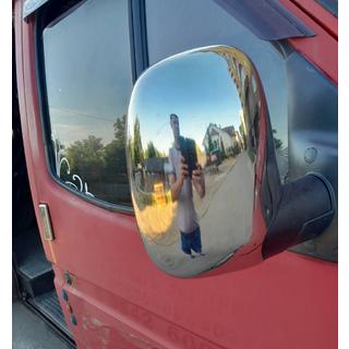 Kromirani pokrovi ogledal (2 kosa, nerjavno jeklo) fotografija 4