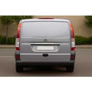Kromirani pokrovi za stop luči (2 kosa, nerjaveče jeklo) Mercedes Vito W639 2004–2014 fotografija 1