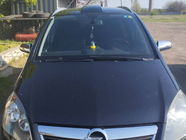 Opel Zafira B 2005–2011 Pokrovi ogledal 2005-2008 (2 kos, nerjaveče jeklo) fotografija 3
