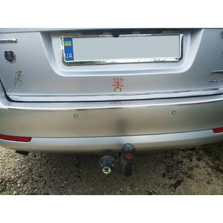 Zaščitna letev roba prtljažnika (nerjaveče jeklo) Skoda Octavia II A5 2006–2010 fotografija 2