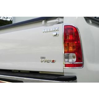 Pokrovi zadnjih zavornih luči 2004-2008 (2 kosa, plastika) Toyota Hilux 2006–2015 fotografija 1