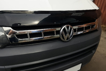 Volkswagen T5 2010–2015 Letve za masko (Carmos, 2 kosa, nerjaveče jeklo) fotografija 3