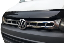Volkswagen T5 2010–2015 Letve za masko (Carmos, 2 kosa, nerjaveče jeklo) fotografija 1
