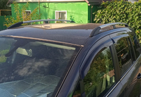 Opel Zafira B 2005–2011 Aluminijaste strešne letve (Caravan, krom) fotografija 1