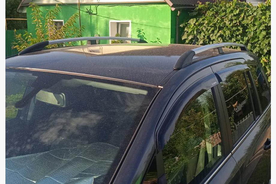 Opel Zafira B 2005–2011 Aluminijaste strešne letve (Caravan, krom) Image