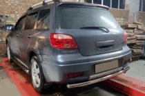 Mitsubishi Outlander 2001–2006 Zadnji zaščitni lok AK002/2 (nerjavno jeklo) fotografija 3