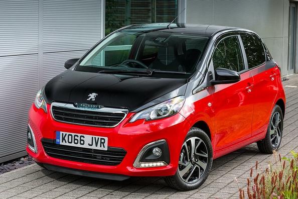 Kompaktni mestni kombilimuzina Peugeot 108