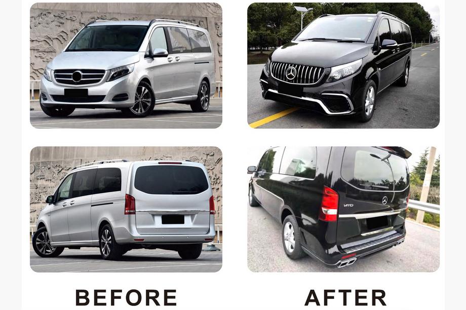Mercedes Vito/V-razred W447 2014– Komplet karoserijskega body kita (BRB-AMG) Image