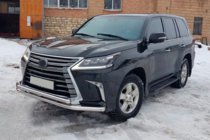 Lexus LX570/450d 2008–2022 Sprednji zaščitni lok ST014 (2015+, nerjavno jeklo) fotografija 7
