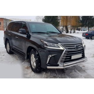 Sprednji zaščitni lok ST014 (2015+, nerjavno jeklo) Lexus LX570/450d 2008–2022 fotografija 2