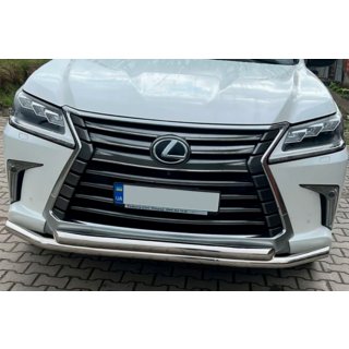 Sprednji zaščitni lok ST014 (2015+, nerjavno jeklo) Lexus LX570/450d 2008–2022 fotografija 4