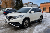 Honda CRV 2012–2016 Sprednji zaščitni lok ST007 (nerjavno jeklo) fotografija 2