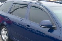 Skoda Octavia II A5 2006–2010 Okenski deflektorji SW (4 kosi, HIC) fotografija 1
