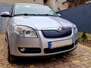 Skoda Fabia 2007–2014 Zimski pokrov rešetke hladilnika (2007-2010, zgornji) Mat fotografija 5