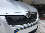 Skoda Fabia 2007–2014 Zimski pokrov rešetke hladilnika (2007-2010, zgornji) Mat fotografija 2