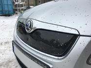 Skoda Fabia 2007–2014 Zimski pokrov rešetke hladilnika (2007-2010, zgornji) Mat fotografija 3