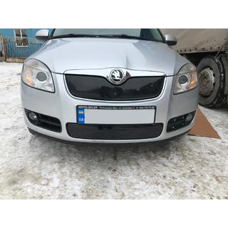 Zimski pokrov rešetke hladilnika (2007-2010, zgornji) Skoda Fabia 2007–2014 fotografija 4