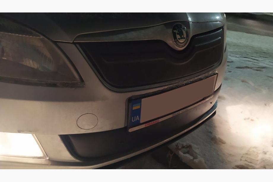 Skoda Fabia 2007–2014 Zimska zaščita za masko hladilnika (2011-2014, zgornja) Fotografija 3