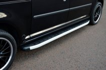 Citroen Nemo 2007–2017 Stranski pragovi Fullmond (2 kosa, aluminij) fotografija 2