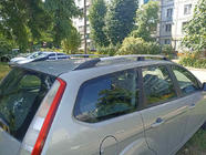 Ford Focus II 2005–2008 Aluminijaste strešne sani (Caravan, krom) fotografija 5