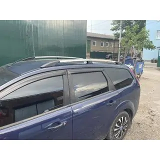Aluminijaste strešne sani (Caravan, krom)