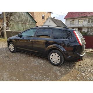 Aluminijaste strešne sani (Caravan, črne) Ford Focus II 2008–2011 fotografija 2