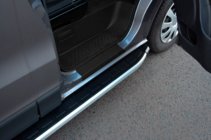 Fiat Fiorino/Qubo 2008–2024 Stranske stopnice Fullmond (2 kos, aluminij) fotografija 1