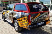 Mercedes X class 2017–2020 Hardtop za tovorni keson (Canopy) fotografija 5