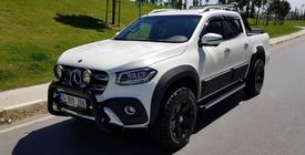 Mercedes X class 2017–2020 Razširitve blatniških lokov (ABS) fotografija 6