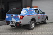 Mitsubishi L200 2006–2015 Hardtop za keson Canopy commercial fotografija 2