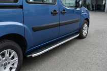 Fiat Doblo I 2001–2005 Stranske stopnice Fullmond (2 kos, aluminij) fotografija 1
