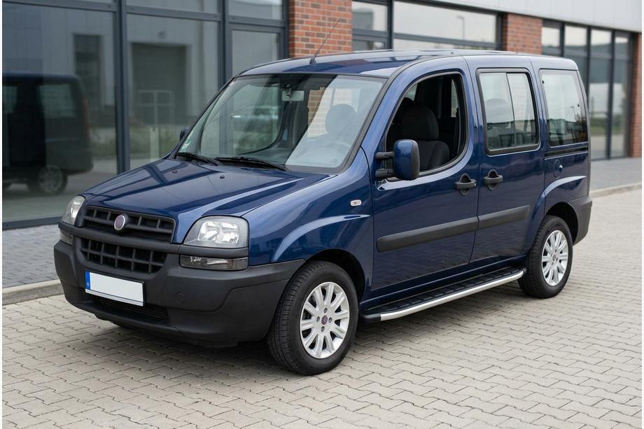 Fiat Doblo I 2005–2010 Stranske stopnice Fullmond (2 kos, aluminij) Image
