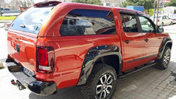 Volkswagen Amarok 2010–2022 Razširitve kolotekov (steklena vlakna, za barvanje) fotografija 4